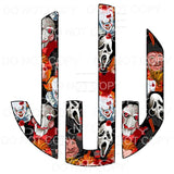 Horror Freddy myers monogram letters put letters in notes 