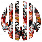 Horror Freddy myers monogram letters put letters in notes 
