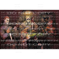 Horror Movies Group Freddie Mike Myers Jason # 10 Sublimation transfers Heat Transfer