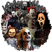 horror vibes #7633 Sublimation transfers - Heat Transfer