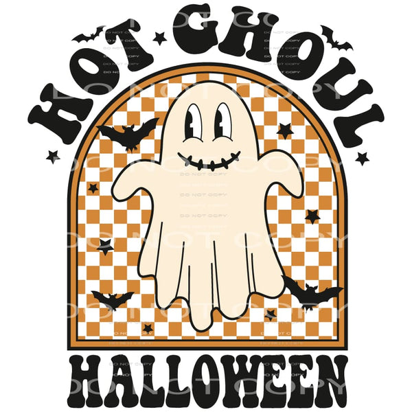 hot ghoul halloween #8527 Sublimation transfers - Heat 