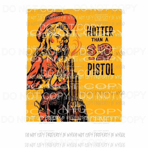 Hotter than a 2.00 Pistol # 5 Sublimation transfers Heat Transfer