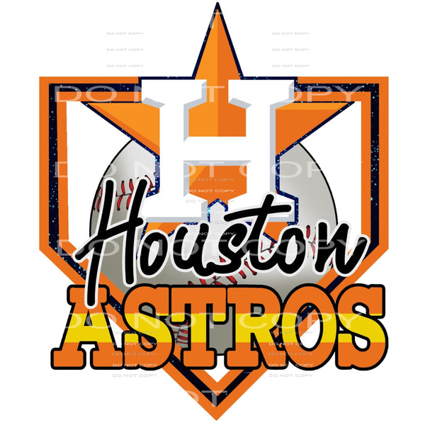 houston astros # 12131 Sublimation transfers - Heat Transfer