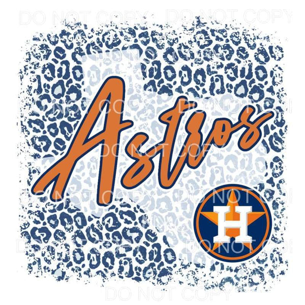 Houston Astros # 3023 Sublimation transfers - Heat Transfer