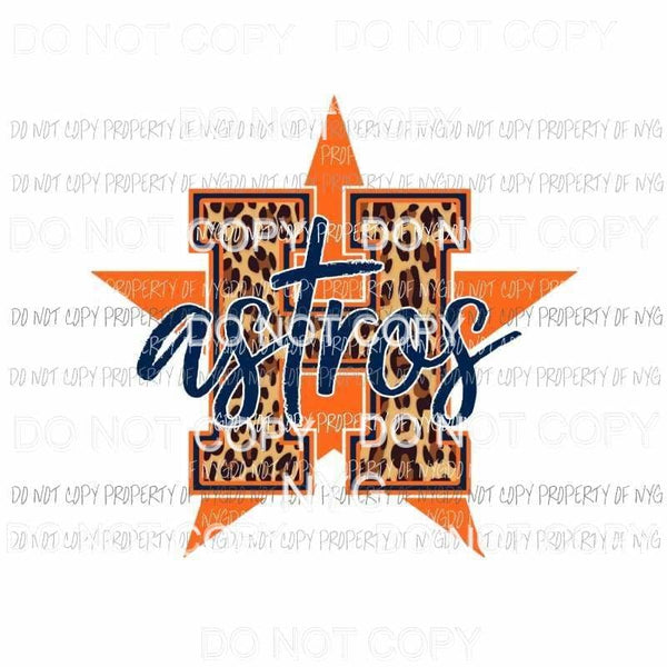 martodesigns - Houston Astros Baseball Glitter Blue Orange