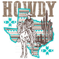 Howdy #4251 Sublimation transfers - Heat Transfer Graphic