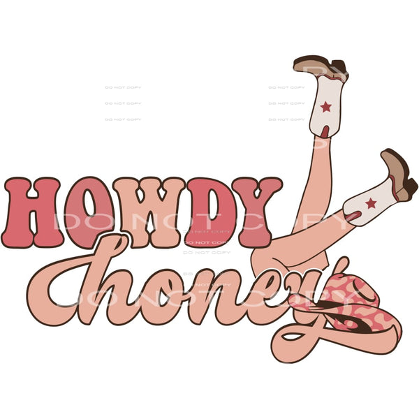 Howdy Honey # 2316 Sublimation transfers - Heat Transfer