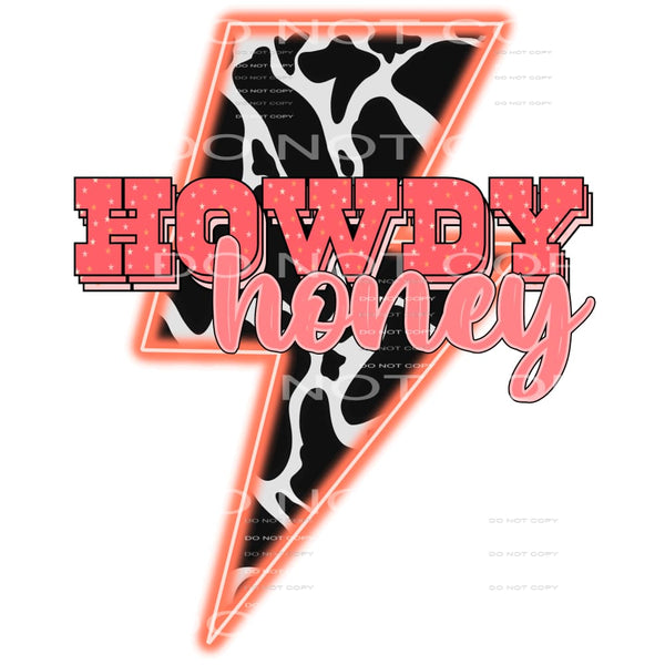 howdy honey #4849 Sublimation transfers - Heat Transfer