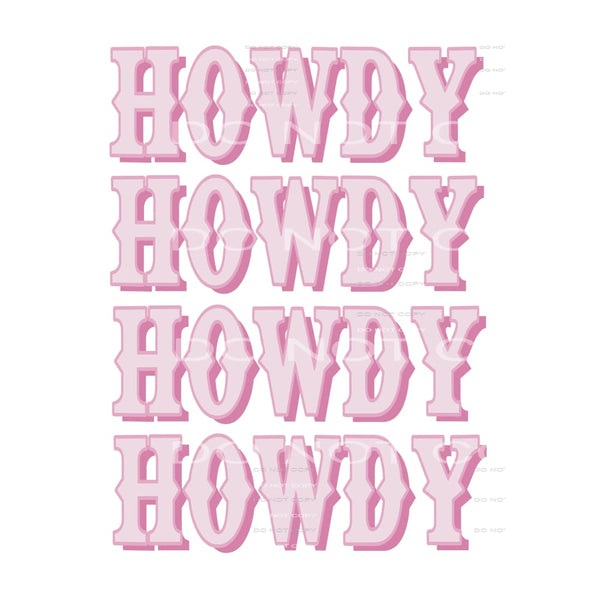 howdy pink # 9996 Sublimation transfers - Heat Transfer