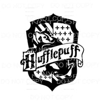Hufflepuff Harry Potter Sublimation transfers - Heat 