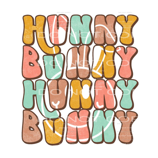 hunny bunny #4605 Sublimation transfers - Heat Transfer