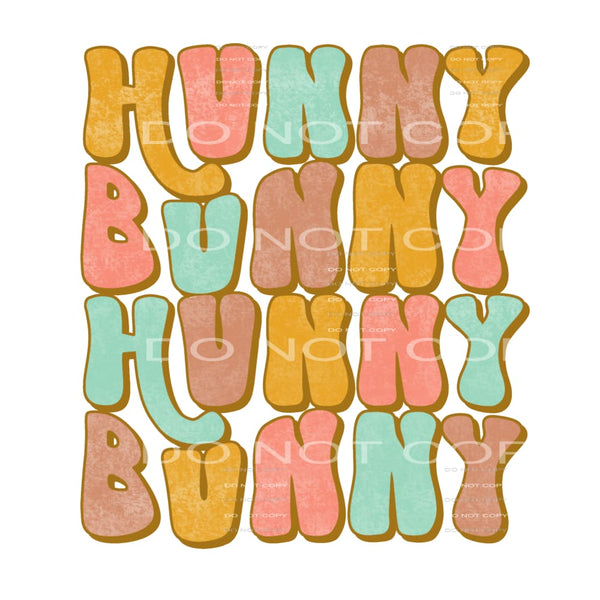 hunny bunny #4606 Sublimation transfers - Heat Transfer