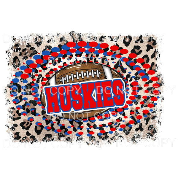 huskies football # 568 Sublimation transfers - Heat Transfer