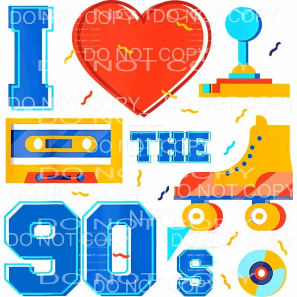 I Love The 90’s Roller Skate Cassette Tape Game Controller 