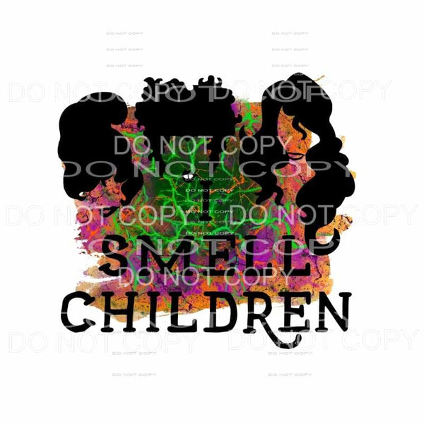 I Smell Children Hocus Pocus Sanderson Sisters Neon Colors 