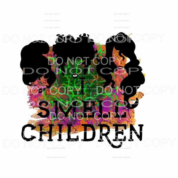 I Smell Children Hocus Pocus Sanderson Sisters Neon Colors 