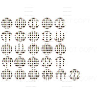 ICE CREAM monogram letters put letters in notes please 
