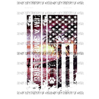 I’m a simple girl flag beach tacos baseball dogs Sublimation transfers Heat Transfer
