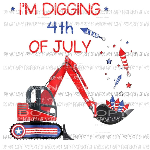 Im Digging the 4th of july Sublimation transfers usa 4th of july america Heat Transfer
