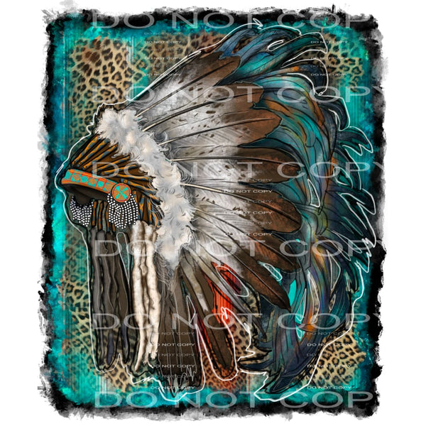 indian headdress #4420 Sublimation transfers - Heat Transfer