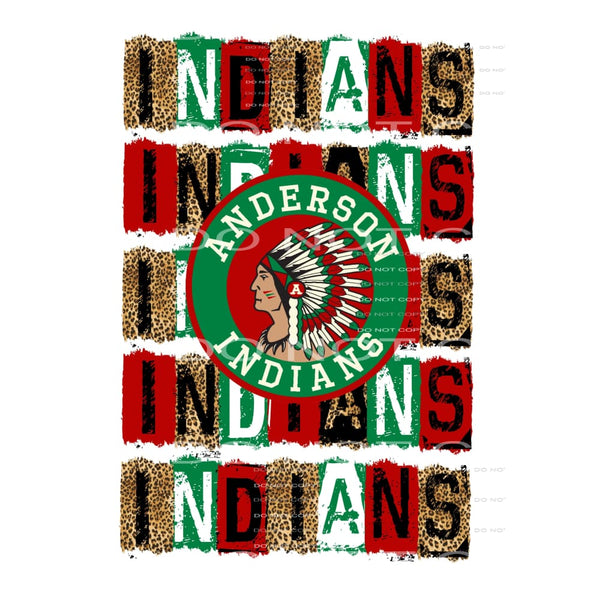 Indians # 66213 Sublimation transfers - Heat Transfer