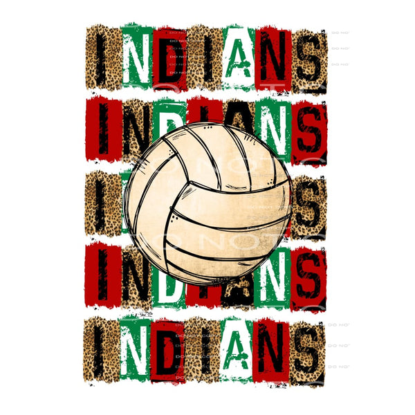 Indians # 66217 Sublimation transfers - Heat Transfer