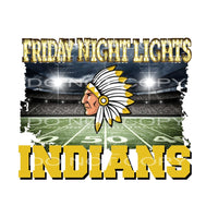 INDIANS Colors in dropdown menu Sublimation transfers - Heat