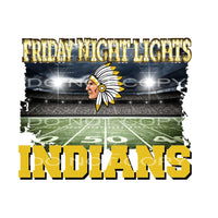INDIANS Colors in dropdown menu Sublimation transfers - Heat