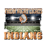 INDIANS Colors in dropdown menu Sublimation transfers - Heat