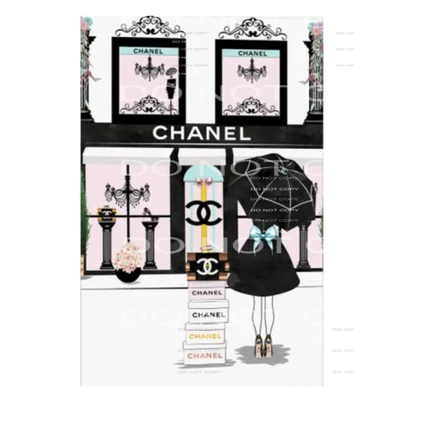 inspired chanel # 33316 Sublimation transfers - Heat 