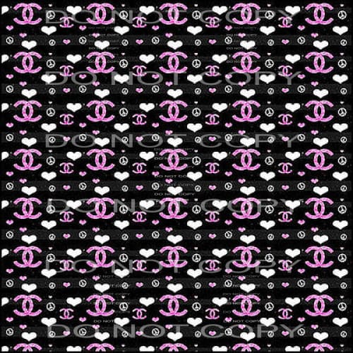 inspired Chanel #7057 Sublimation transfers - Heat Transfer