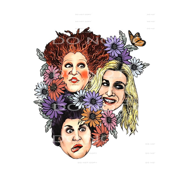 Inspired Hocus Pocus # 8778 sublimation transfers - Heat 