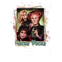 Inspired Hocus Pocus # 8779 sublimation transfers - Heat 