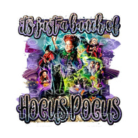 Inspired Hocus Pocus # 8788 sublimation transfers - Heat 