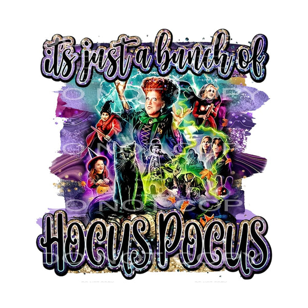 Inspired Hocus Pocus # 8788 sublimation transfers - Heat 