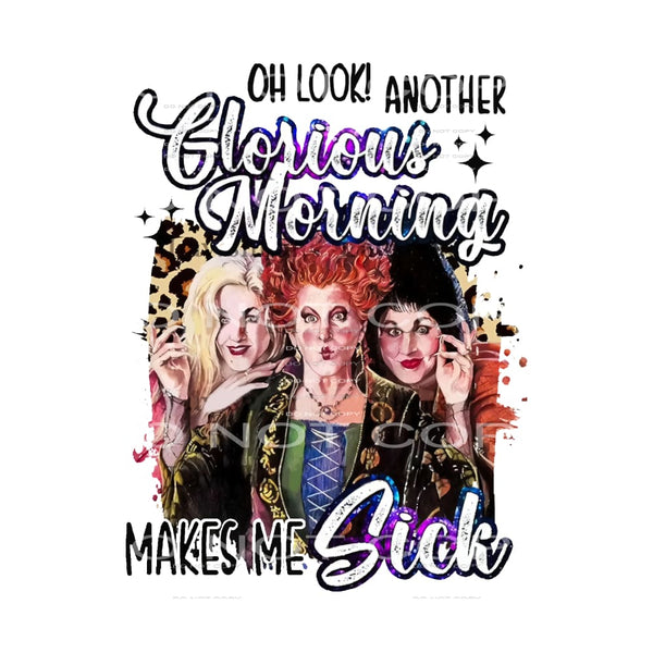 Inspired Hocus Pocus # 8793 sublimation transfers - Heat 