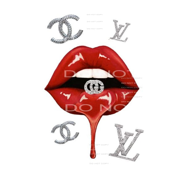 inspired LV and Chanel #7326 Sublimation transfers - Heat 