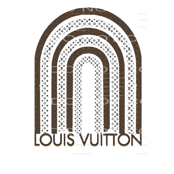 inspired LV Rainbow # 1 Sublimation transfers - Heat 
