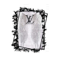 Inspired LV Wings # 77802 Sublimation transfers - Heat 