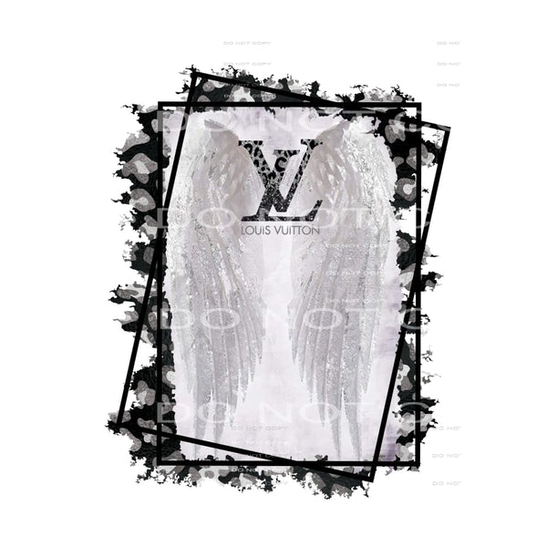 Inspired LV Wings # 77802 Sublimation transfers - Heat 