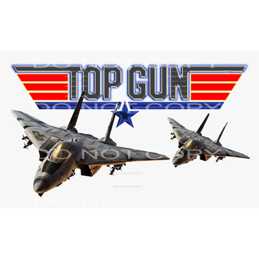 Top Gun Rhinestone Transfer martodesigns - # office use only Sublimation transfers