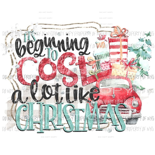 Its Beginning to cost a lot like Christmas Sublimation transfers Heat Transfer