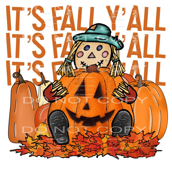It’s fall y’all #7824 Sublimation transfers - Heat Transfer