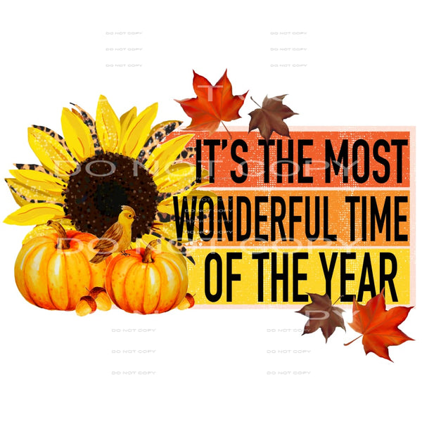 It’s the most wonderful time of the year #7826 Sublimation 