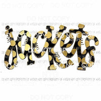 Jackets Black and Gold Sublimation transfers Heat Transfer