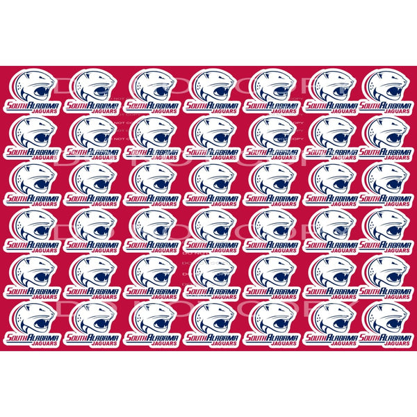 JAGUARS Background sheet # 12103 Sublimation transfers - 