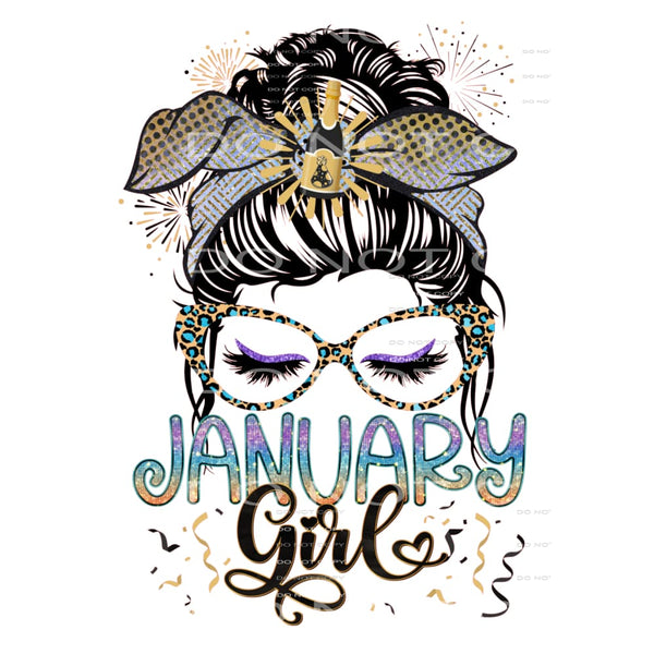 January girl #6220 Sublimation transfers - Heat Transfer