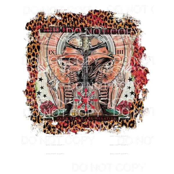 Jason Boland & The Stragglers #2 leopard Sublimation 