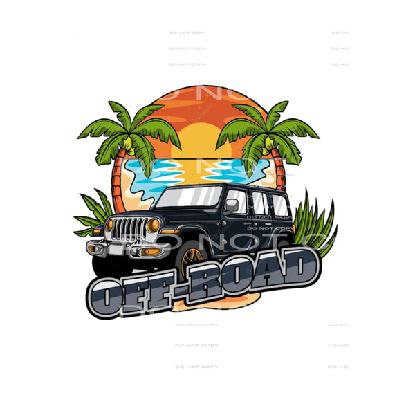 jeep # 2043 Sublimation transfers - Heat Transfer