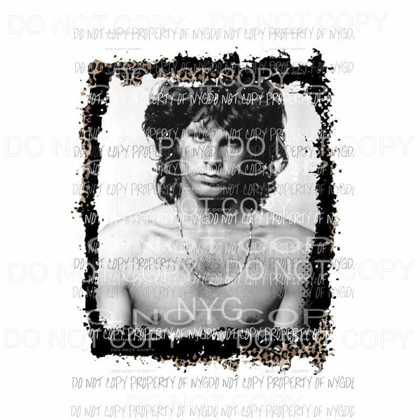 Jim Morrison Doors #1 Sublimation transfers Heat Transfer